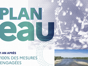 Plan eau : 1 an après, 100% des mesures engagés